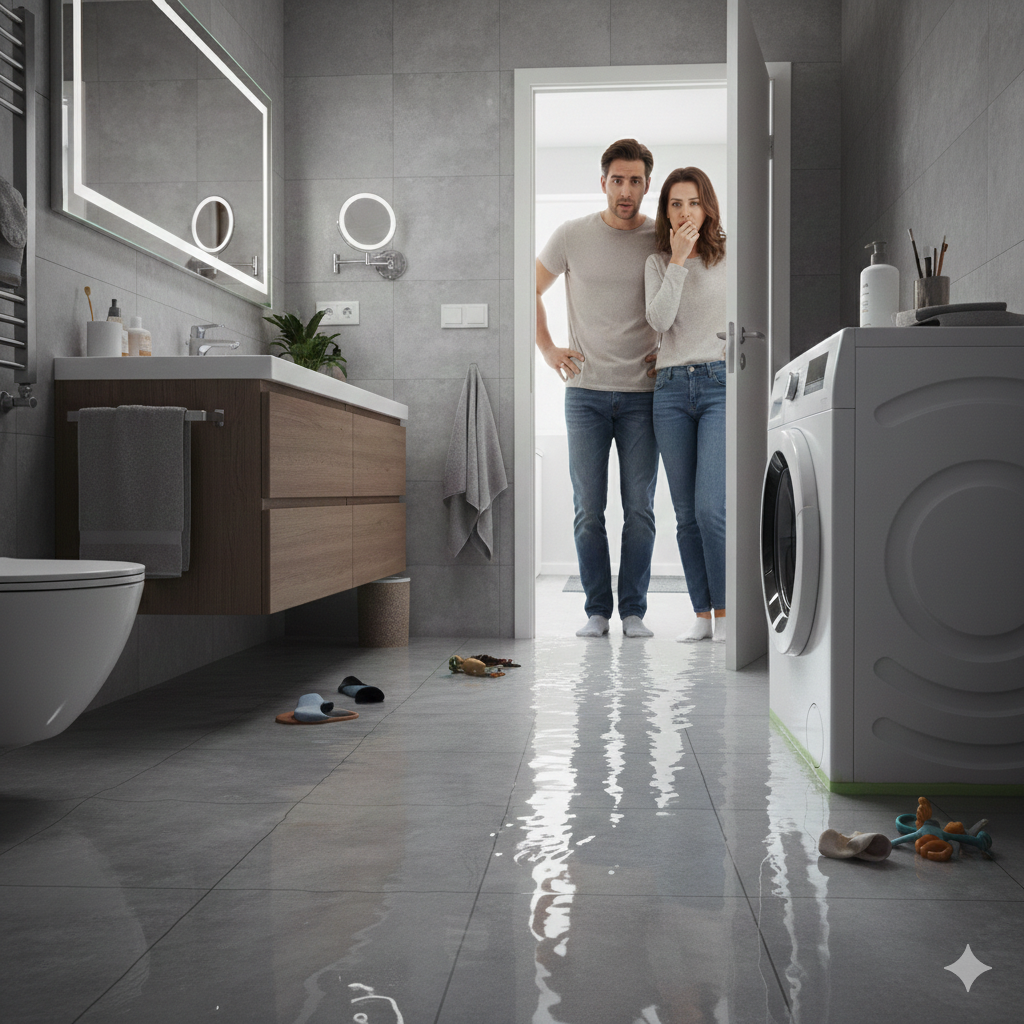 Illustration : dégât des eaux