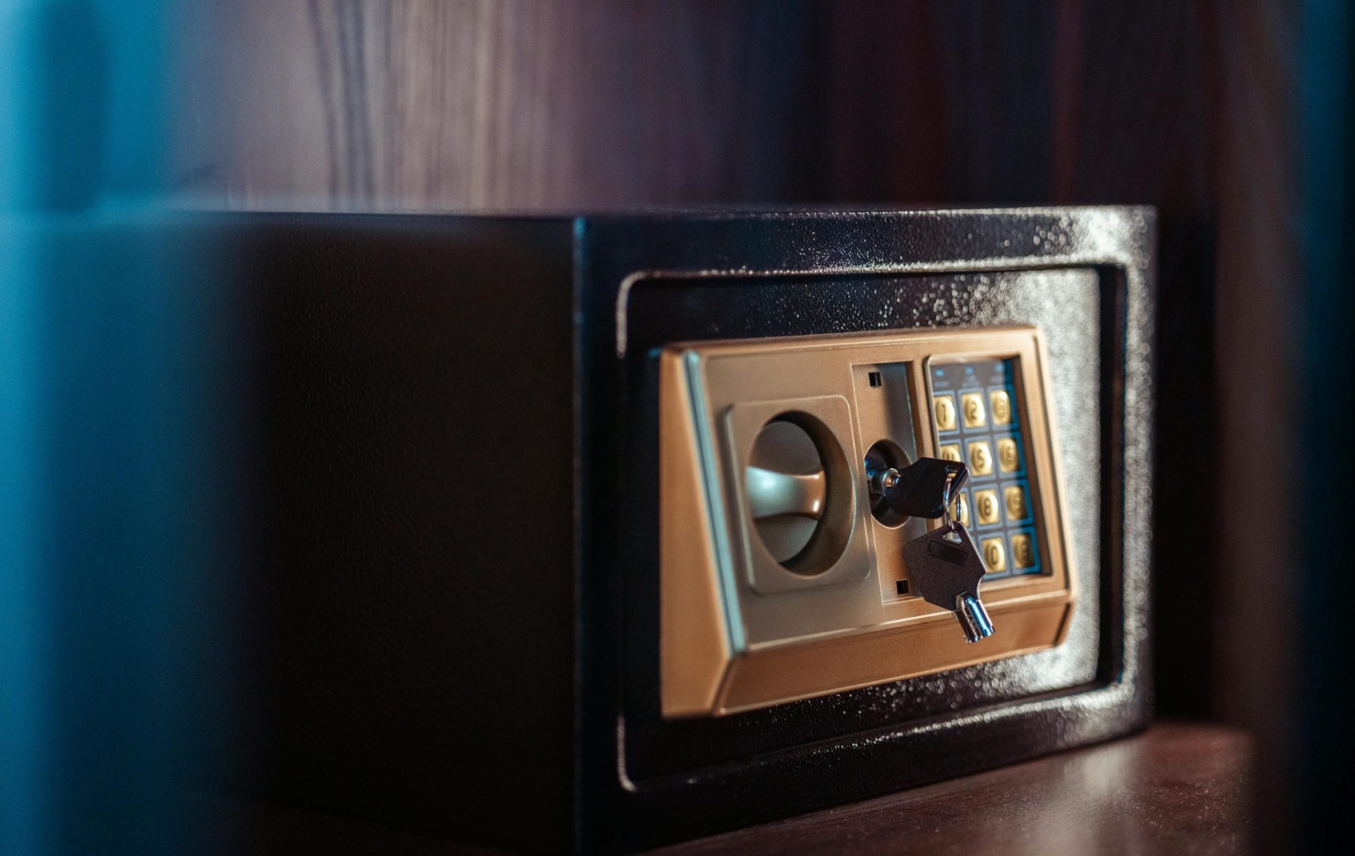 Petit coffre fort